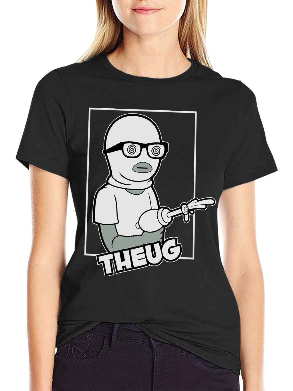 Theug Balaclava Cartoon T-Shirt