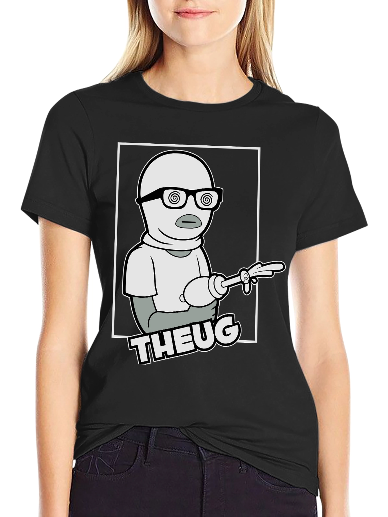Theug Balaclava Cartoon T-Shirt