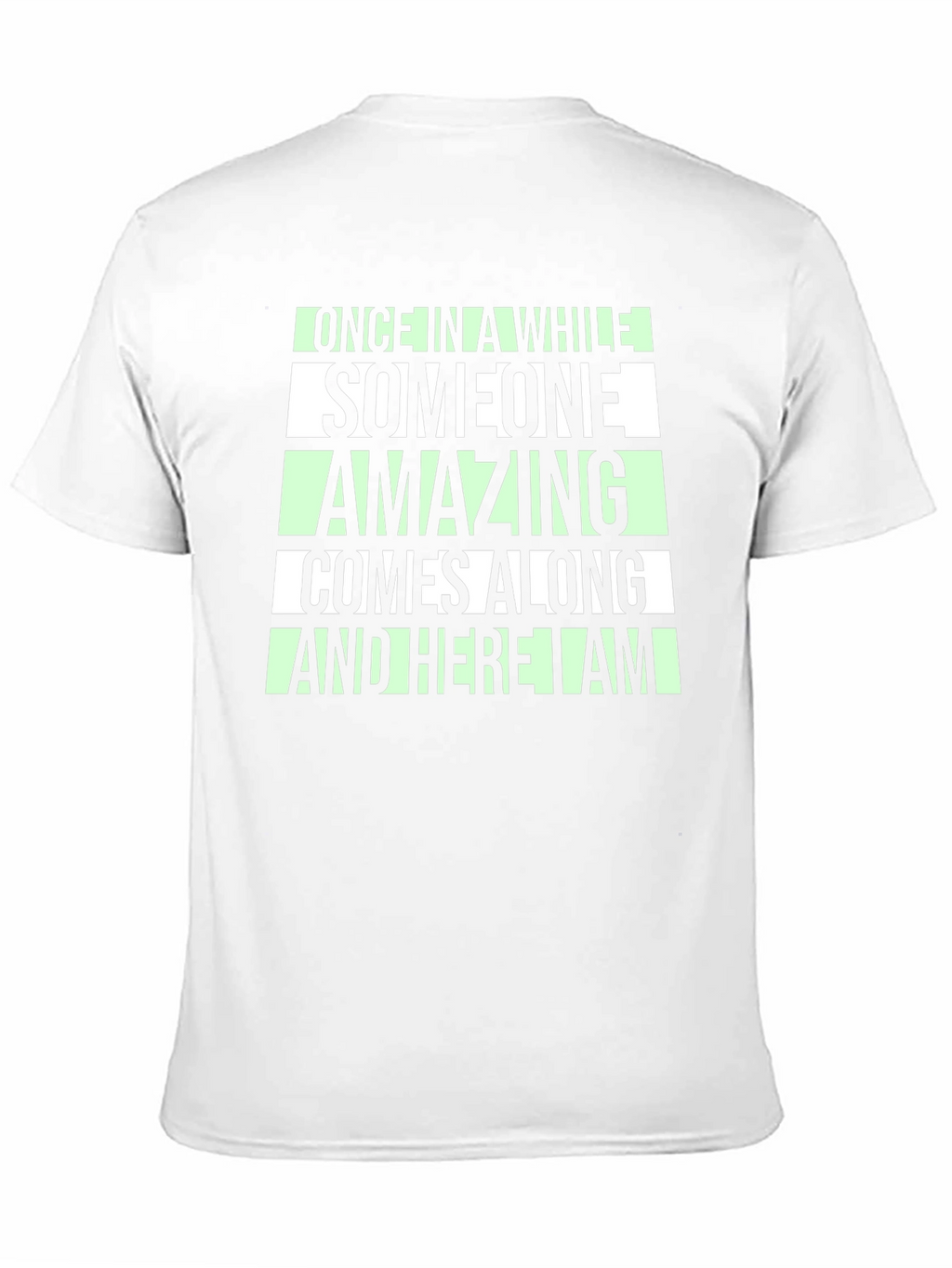 Amazing Comes Along Black T-Shirt