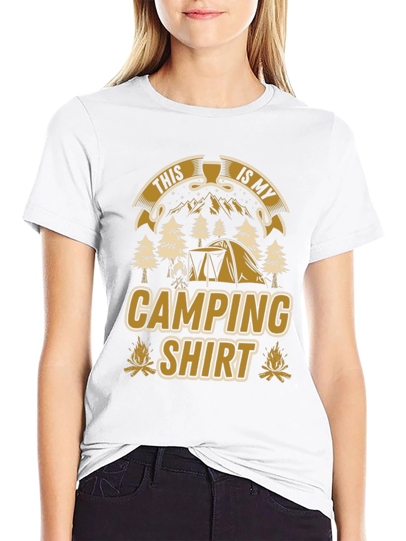 Camping Shirt - This is My Camping Shirt T-Shirt