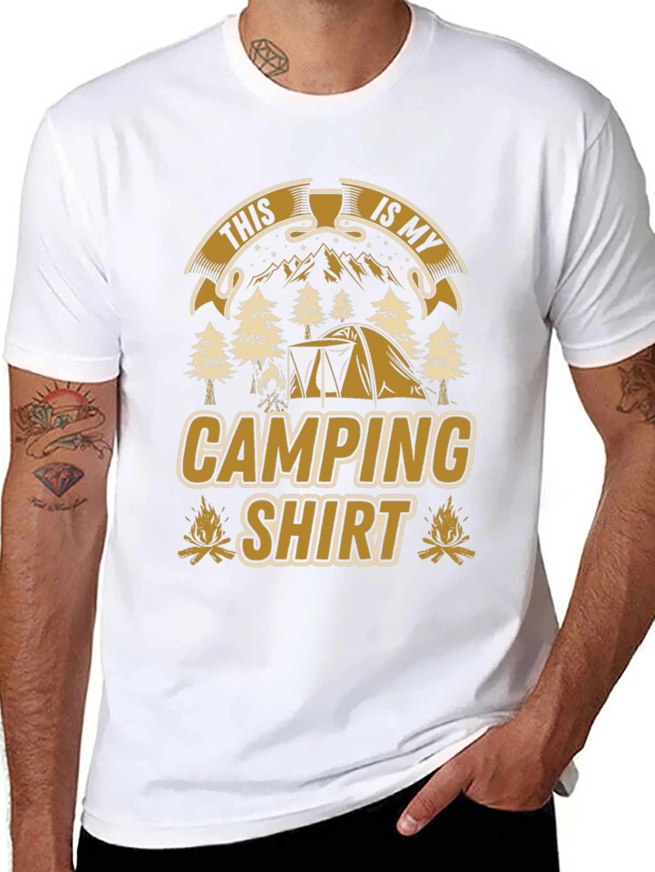 Camping Shirt - This is My Camping Shirt T-Shirt