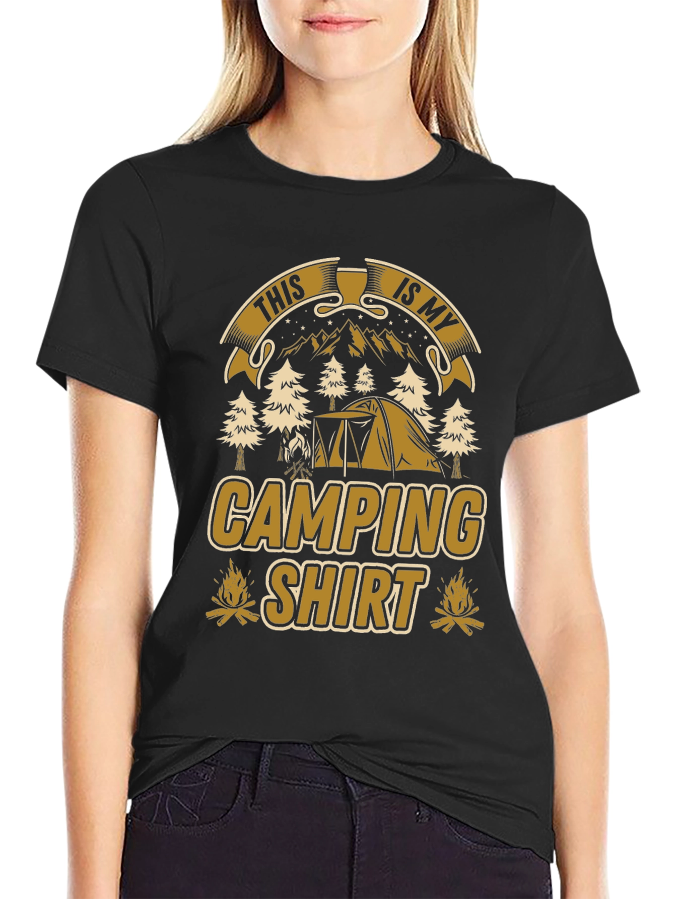 Camping Shirt - This is My Camping Shirt T-Shirt