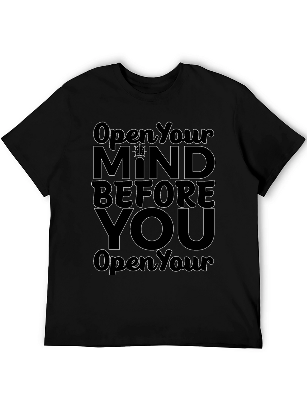 Open Your Mind Graphic T-Shirt