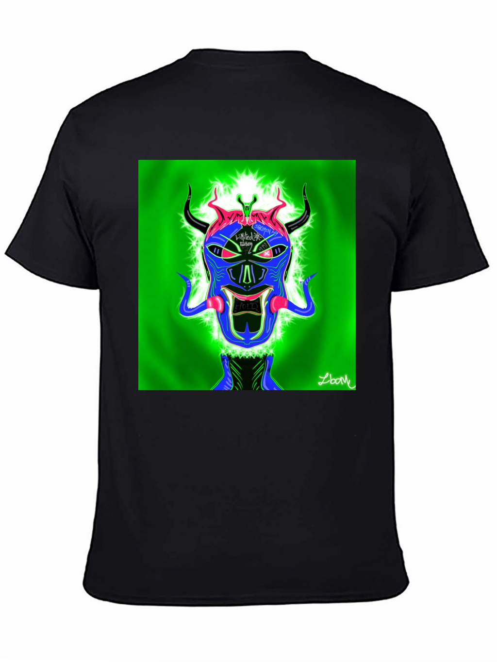 Bold Graphic Tee - Devilish Cool Art