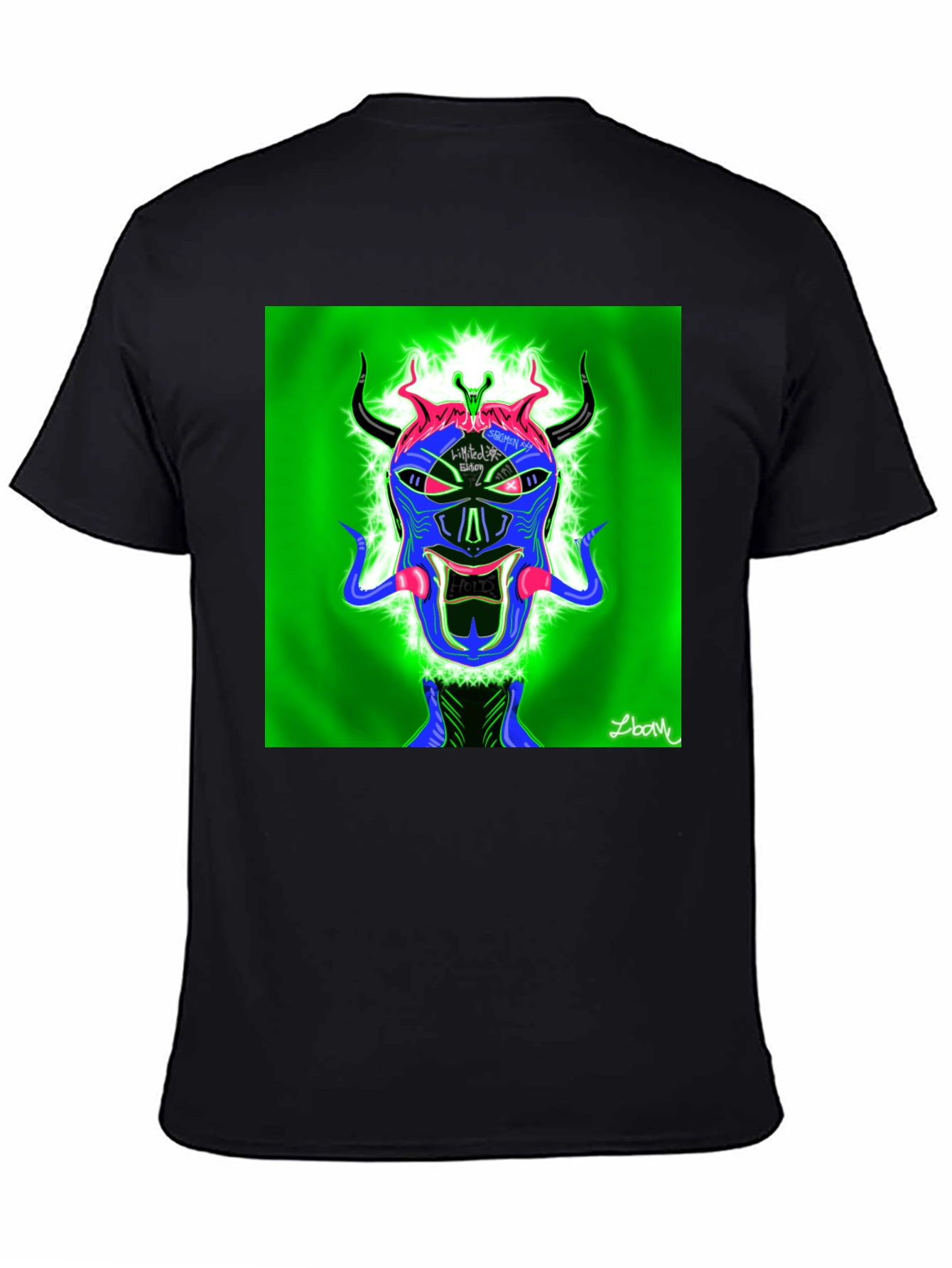 Bold Graphic Tee - Devilish Cool Art