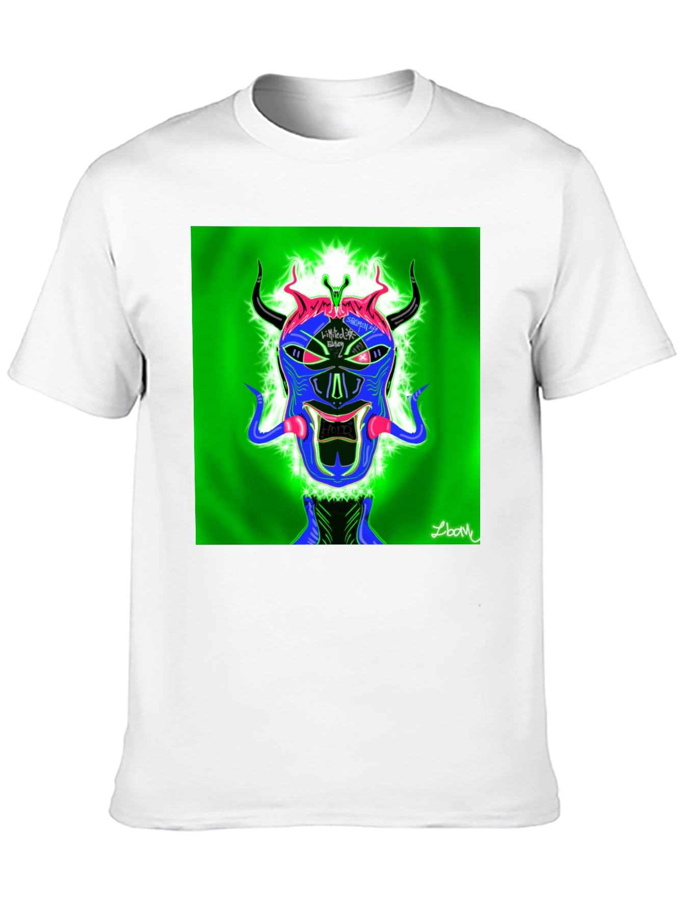 Bold Graphic Tee - Devilish Cool Art