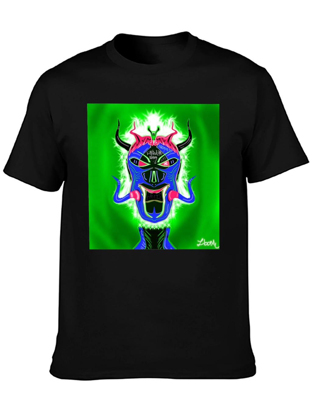 Bold Graphic Tee - Devilish Cool Art