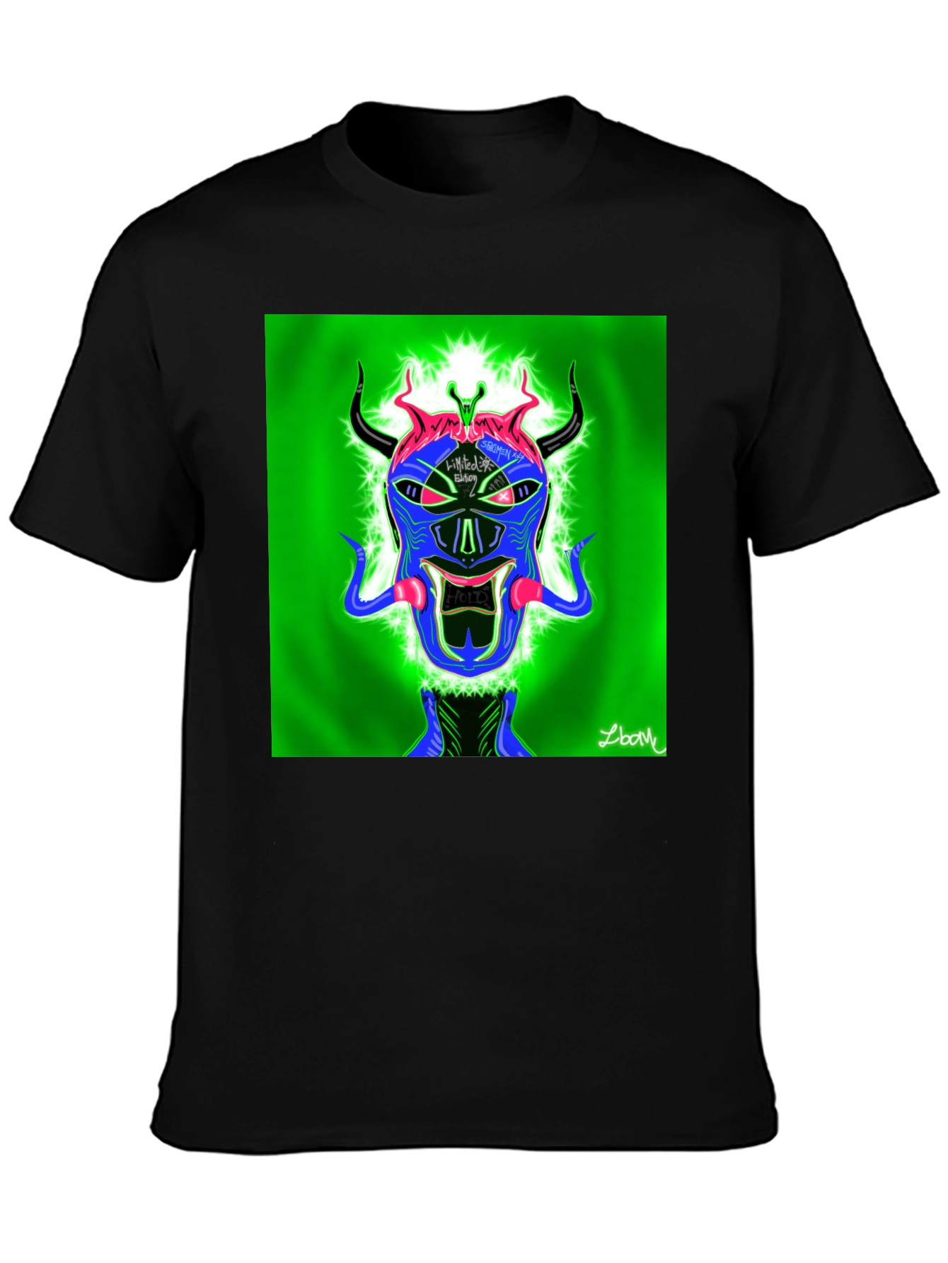 Bold Graphic Tee - Devilish Cool Art