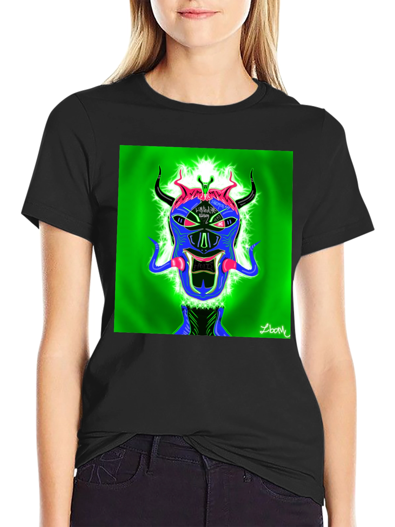 Bold Graphic Tee - Devilish Cool Art