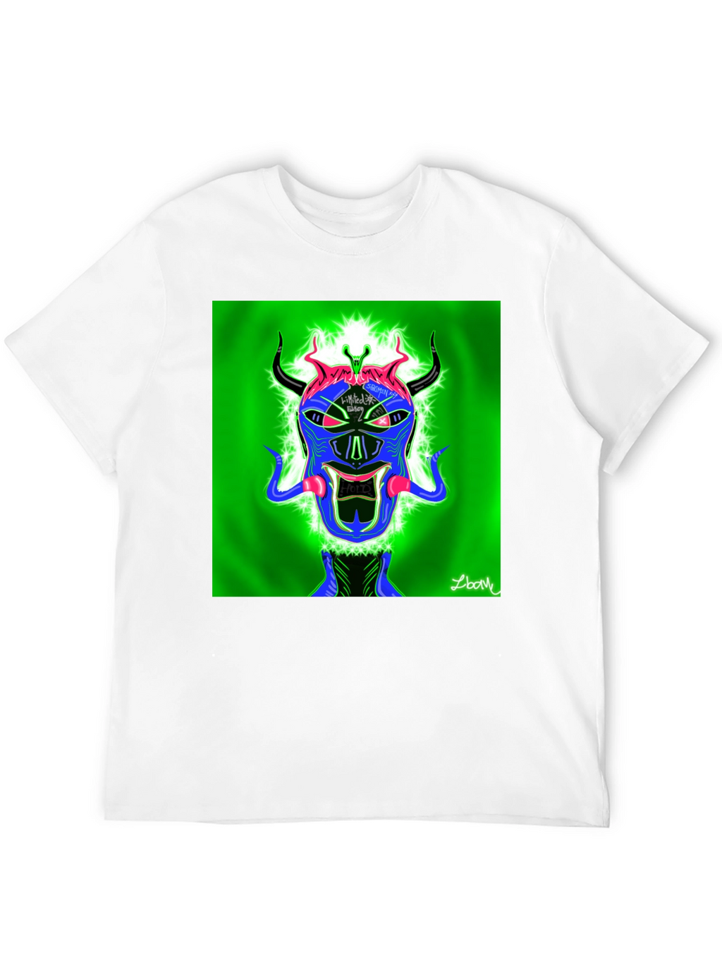 Bold Graphic Tee - Devilish Cool Art