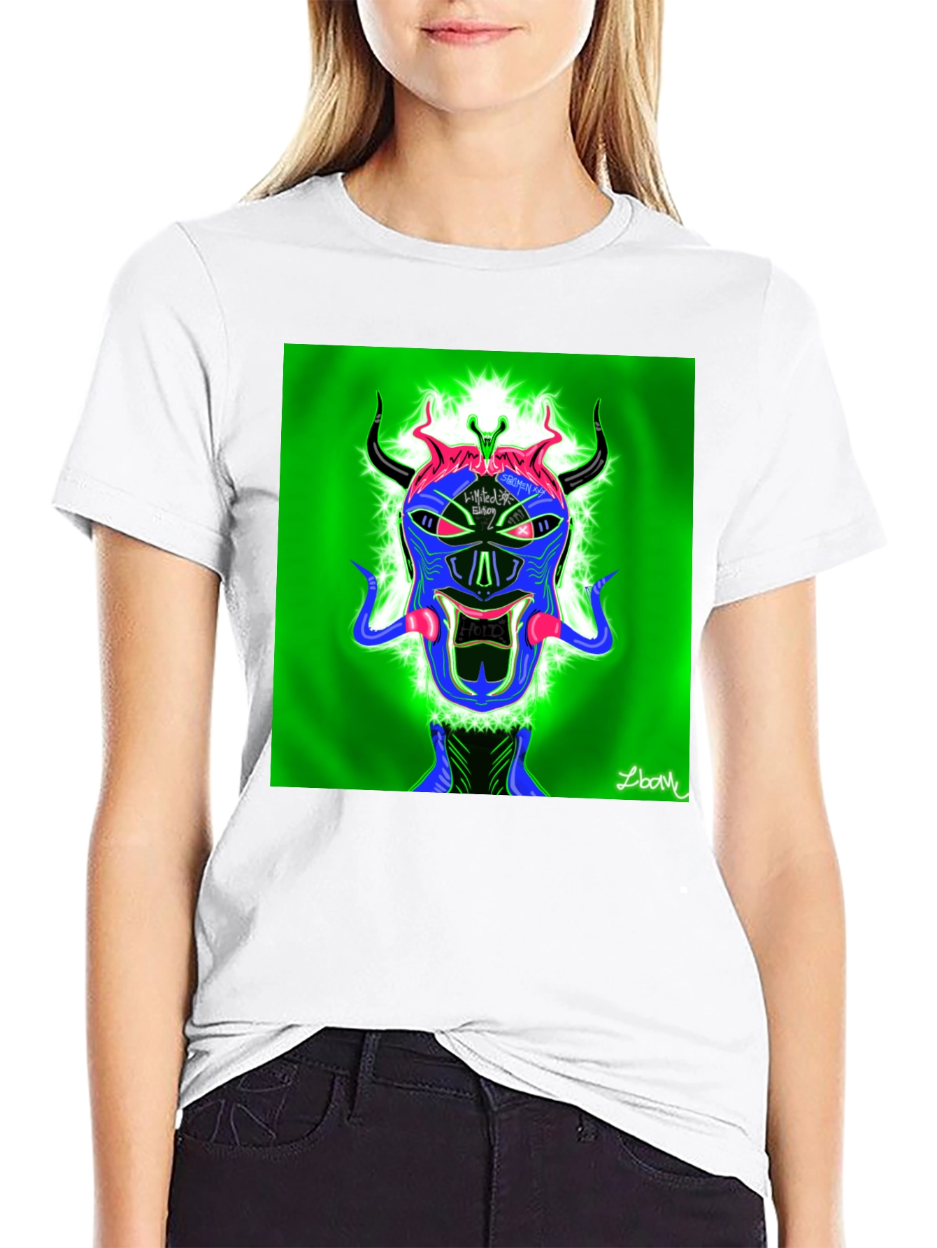 Bold Graphic Tee - Devilish Cool Art