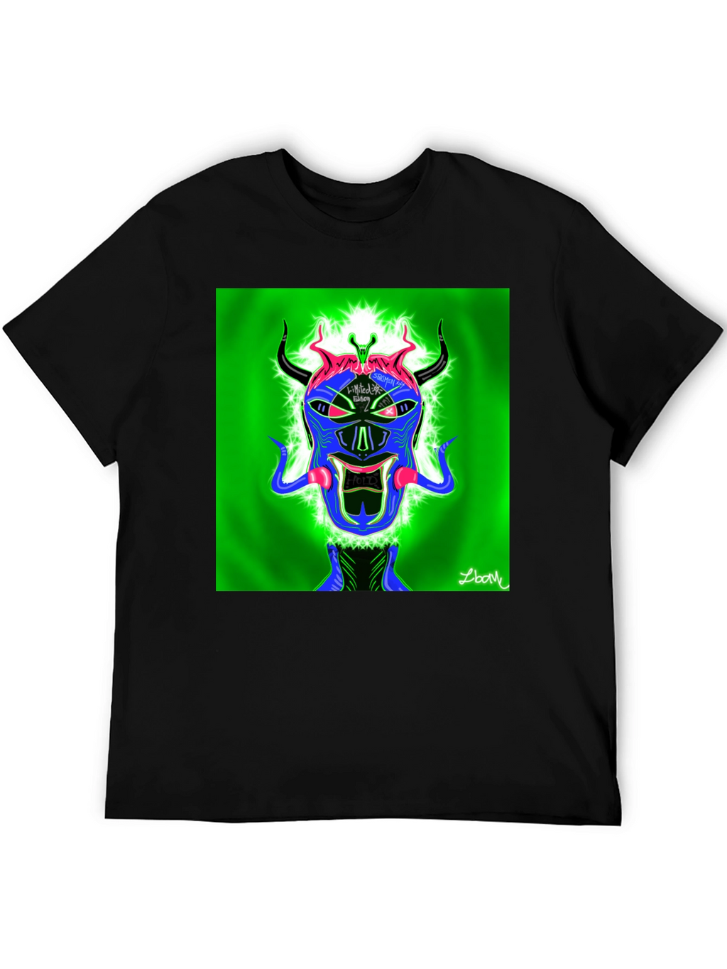 Bold Graphic Tee - Devilish Cool Art