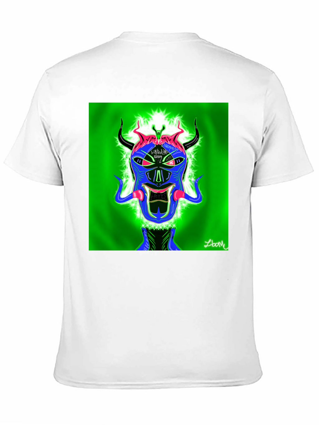 Bold Graphic Tee - Devilish Cool Art