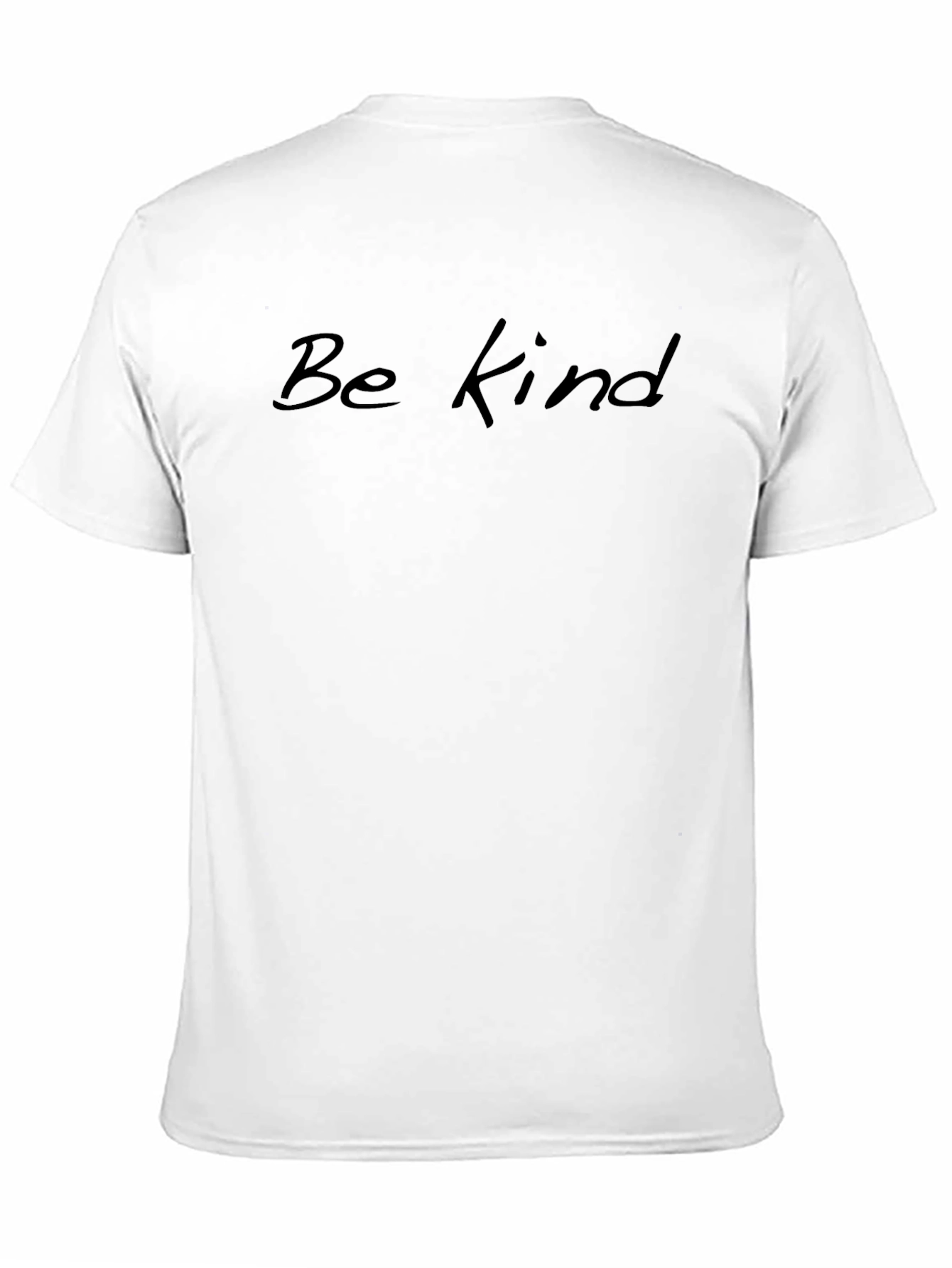 Be Kind Tee - Soft Black Graphic T-Shirt
