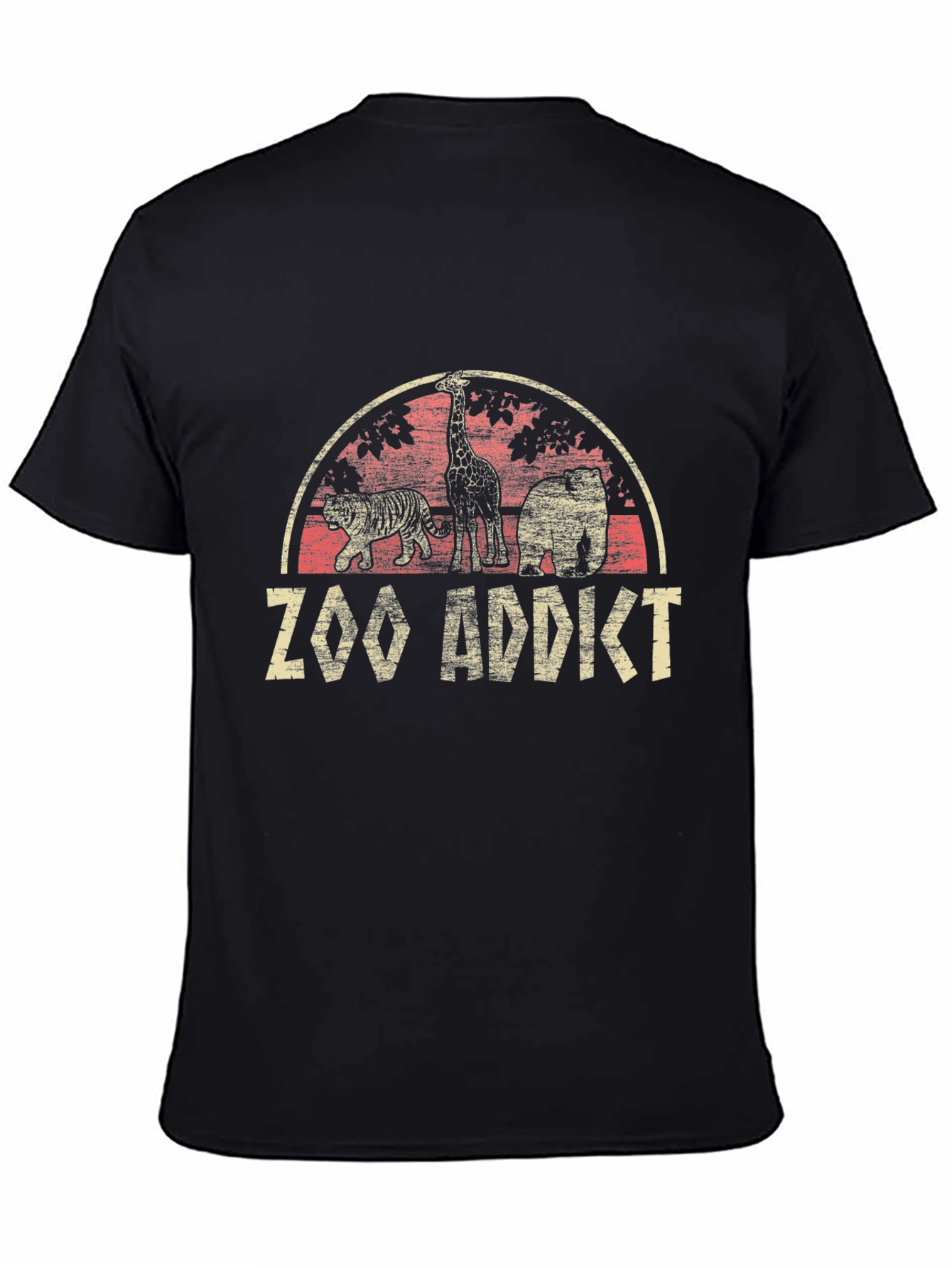 Zoo Addict Animal Graphic Tee - Stylish & Unique Design