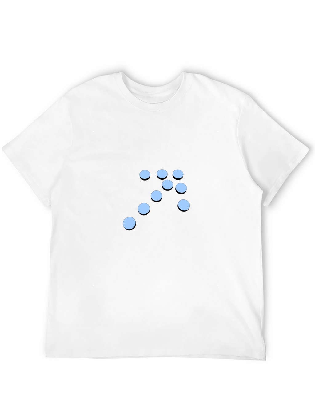 Mens Black Arrow Graphic T-Shirt