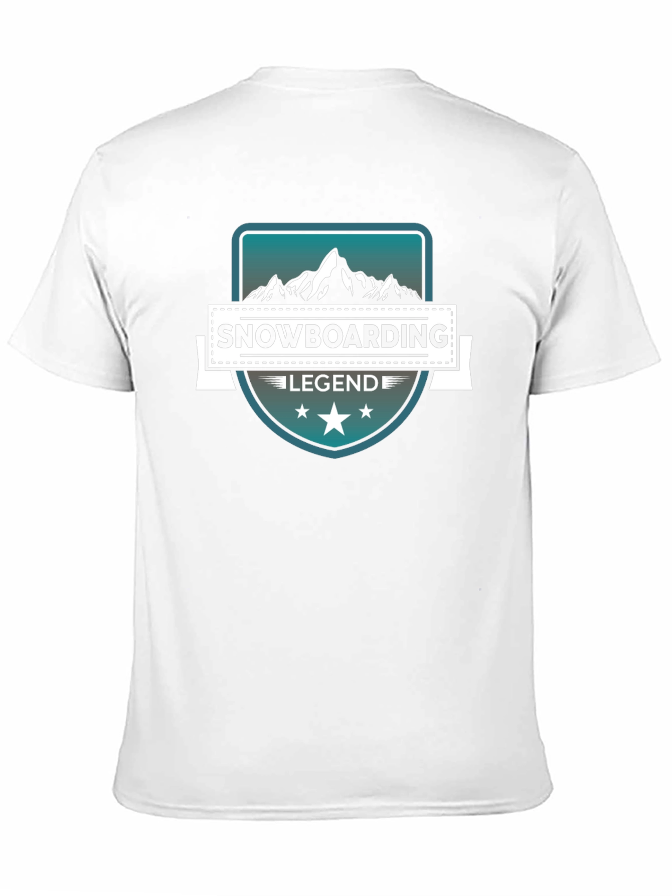 Snowboarding Legend Black T-Shirt