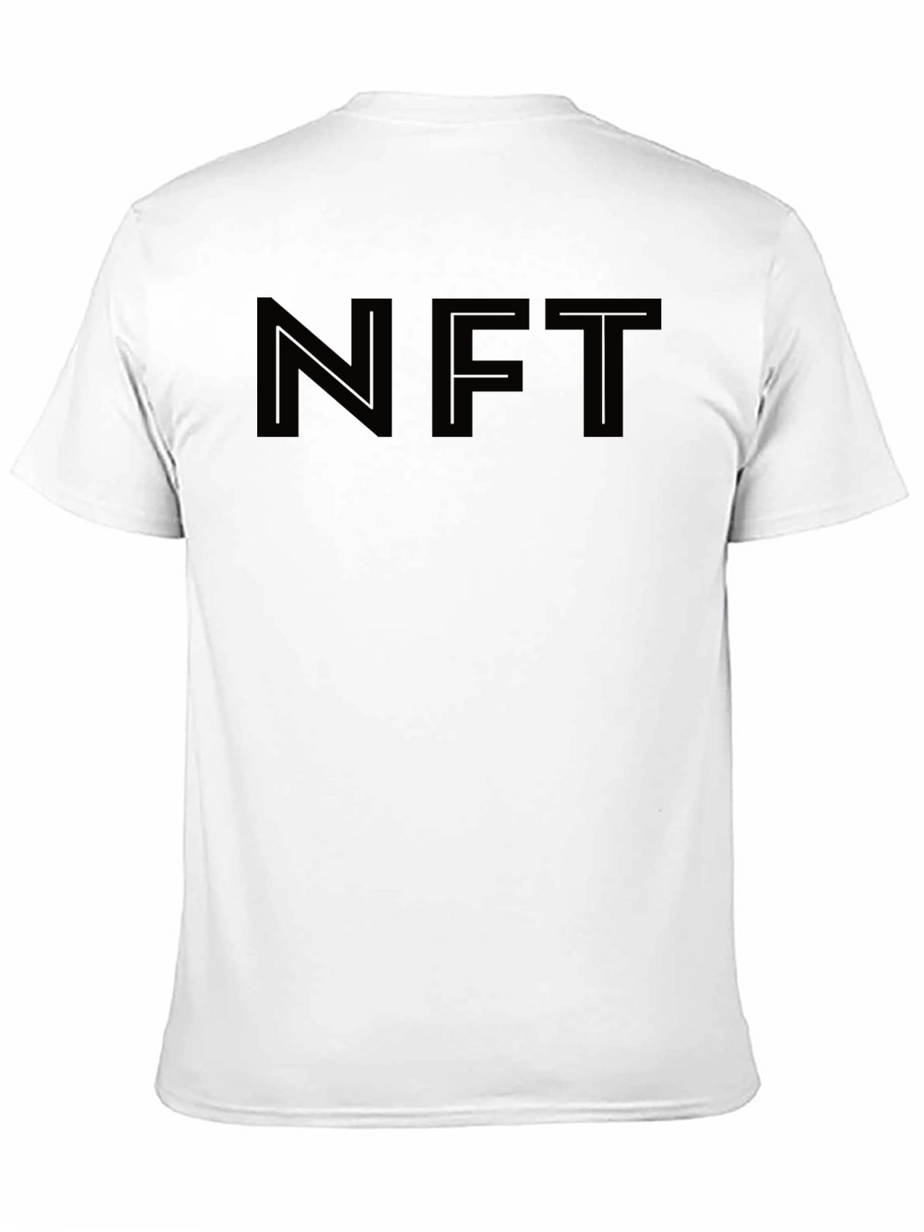 NFT Black Graphic Tee - Trendy Crypto Fashion