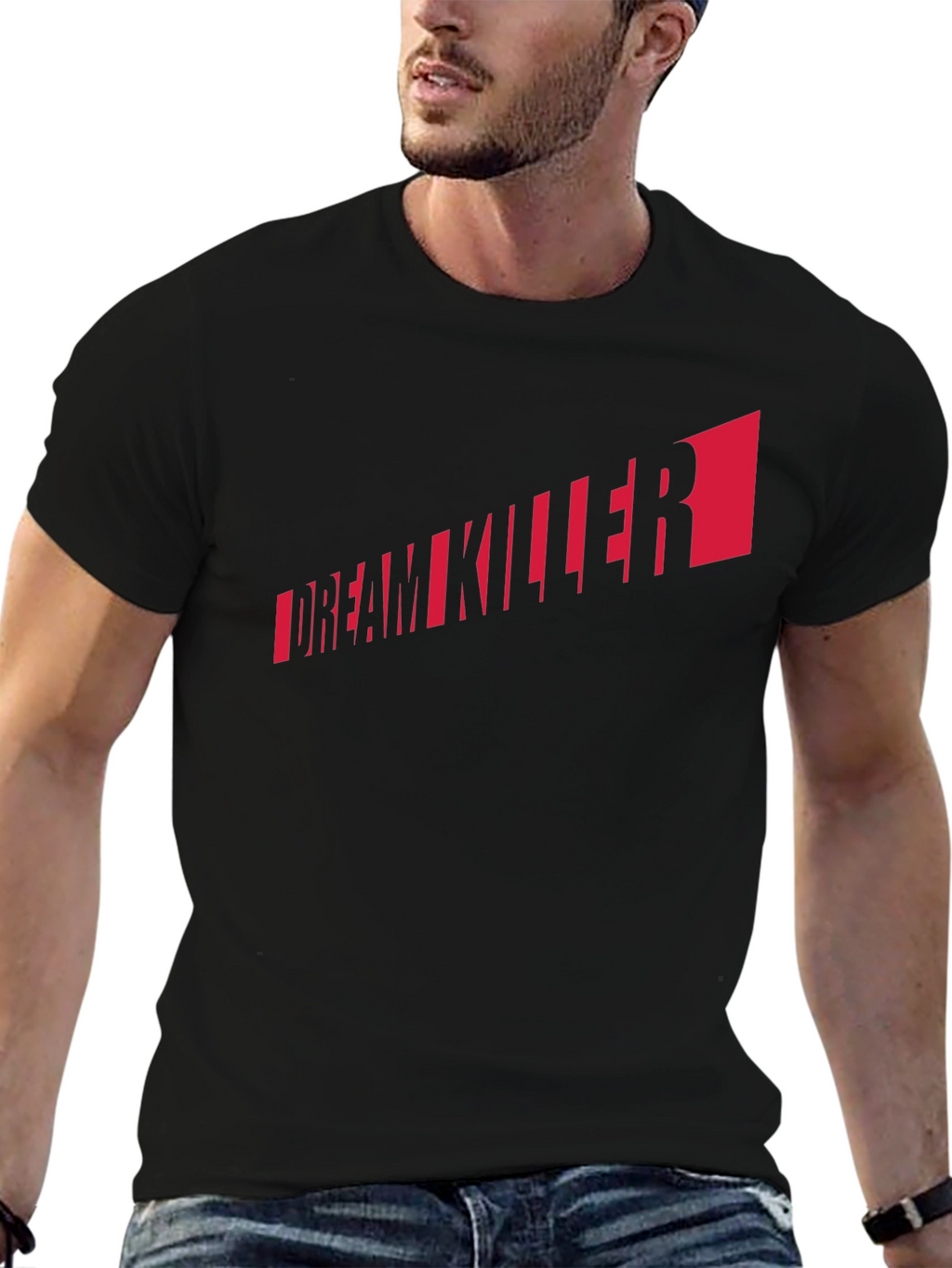 Dream Killer Graphic T-Shirt - Black