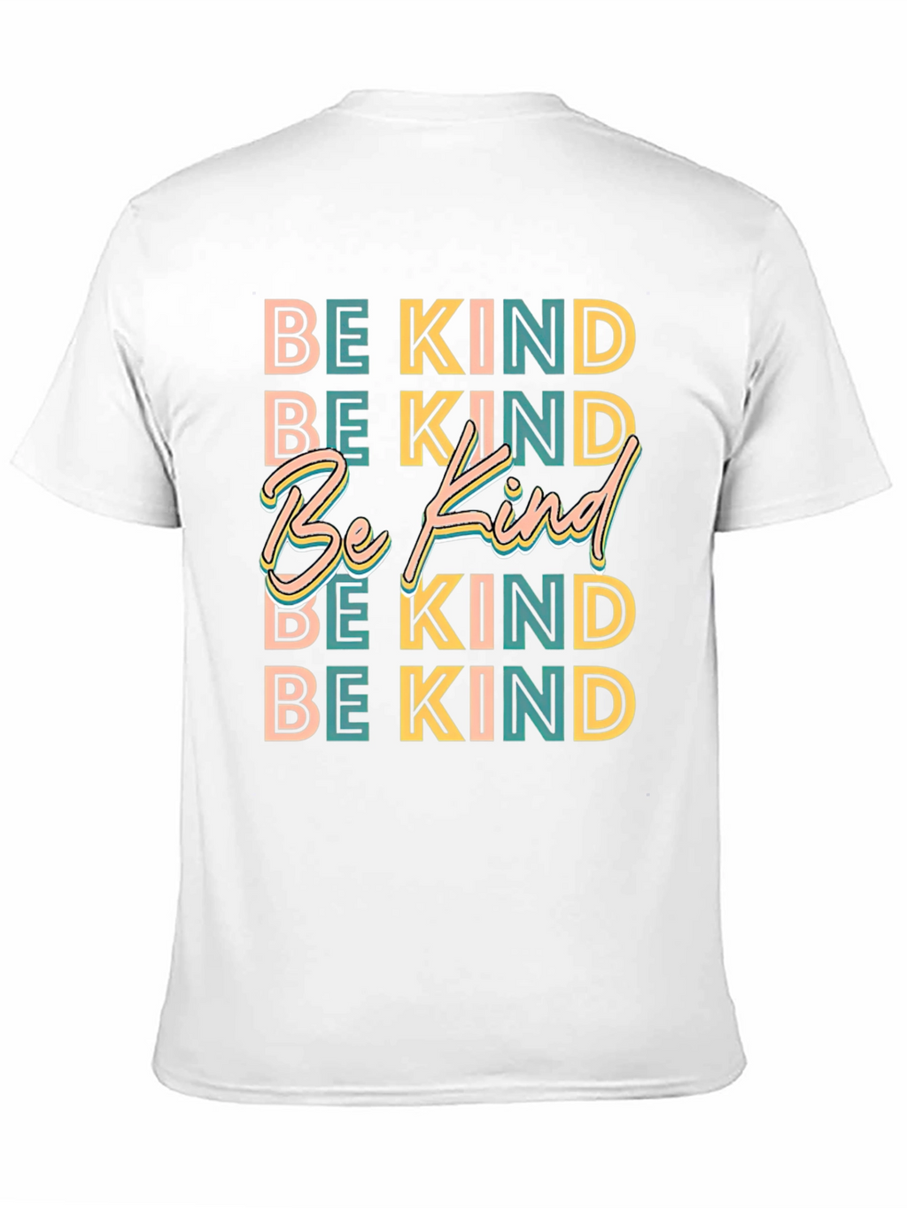 Be Kind Graphic Tee - Retro Style Kindness T-Shirt