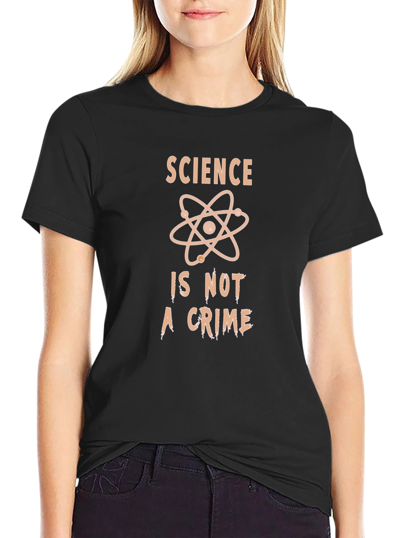Science Is Not A Crime Graphic Tee