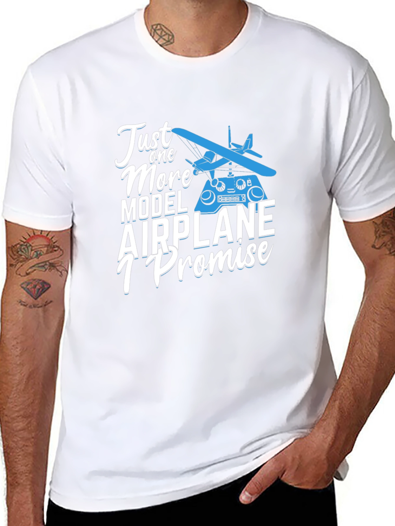 Model Airplane T-Shirt - Just One More I Promise!