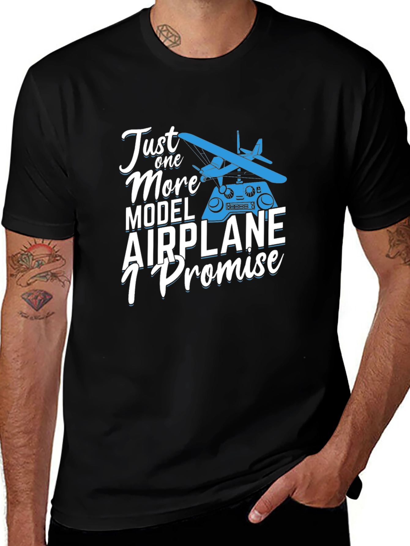 Model Airplane T-Shirt - Just One More I Promise!