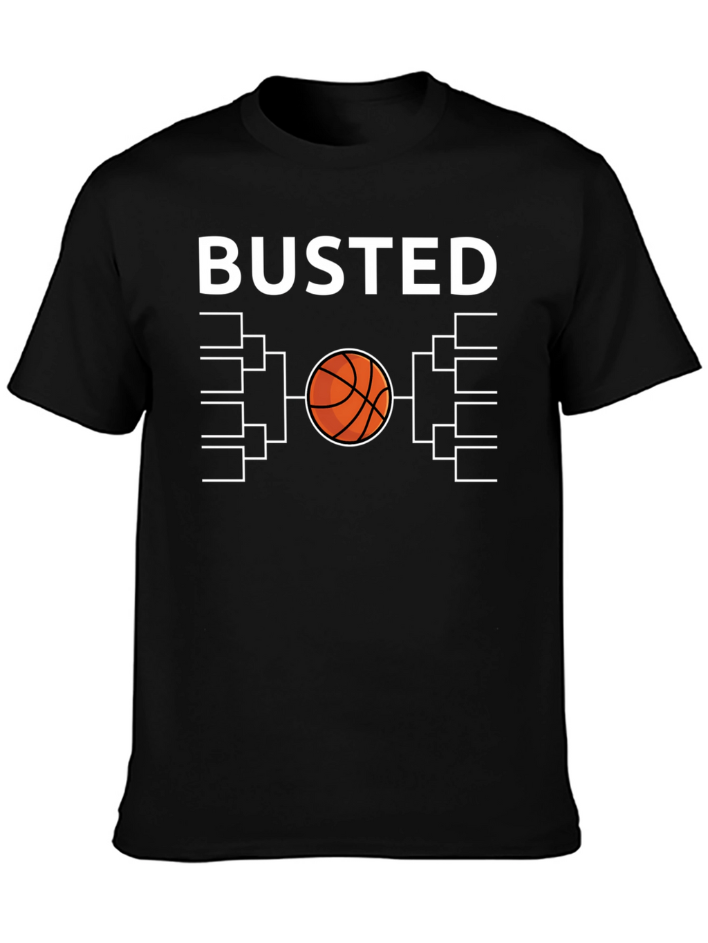 Busted Bracket Basketball T-Shirt