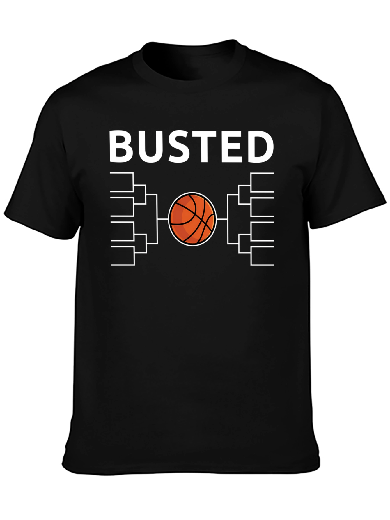 Busted Bracket Basketball T-Shirt