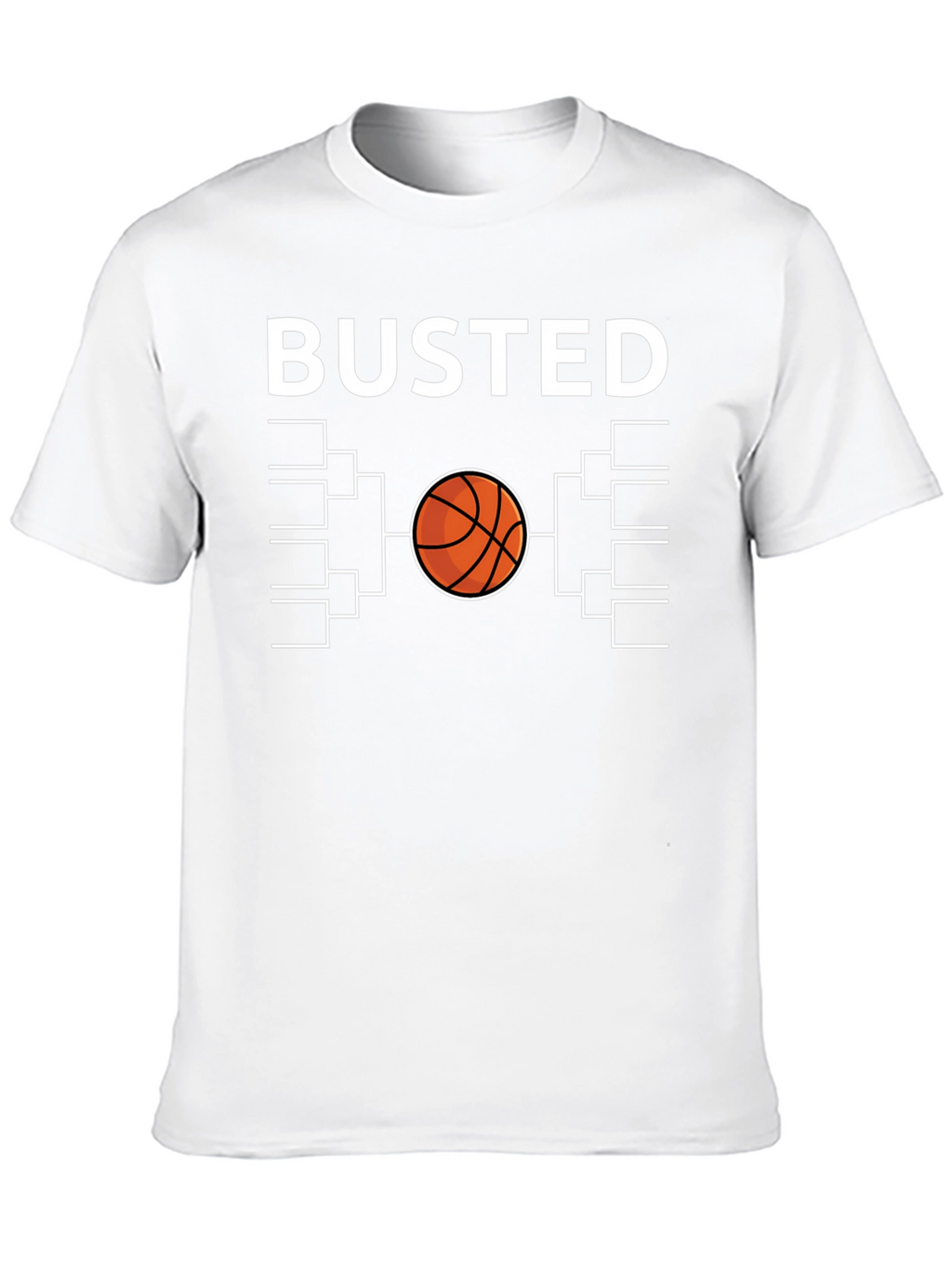 Busted Bracket Basketball T-Shirt