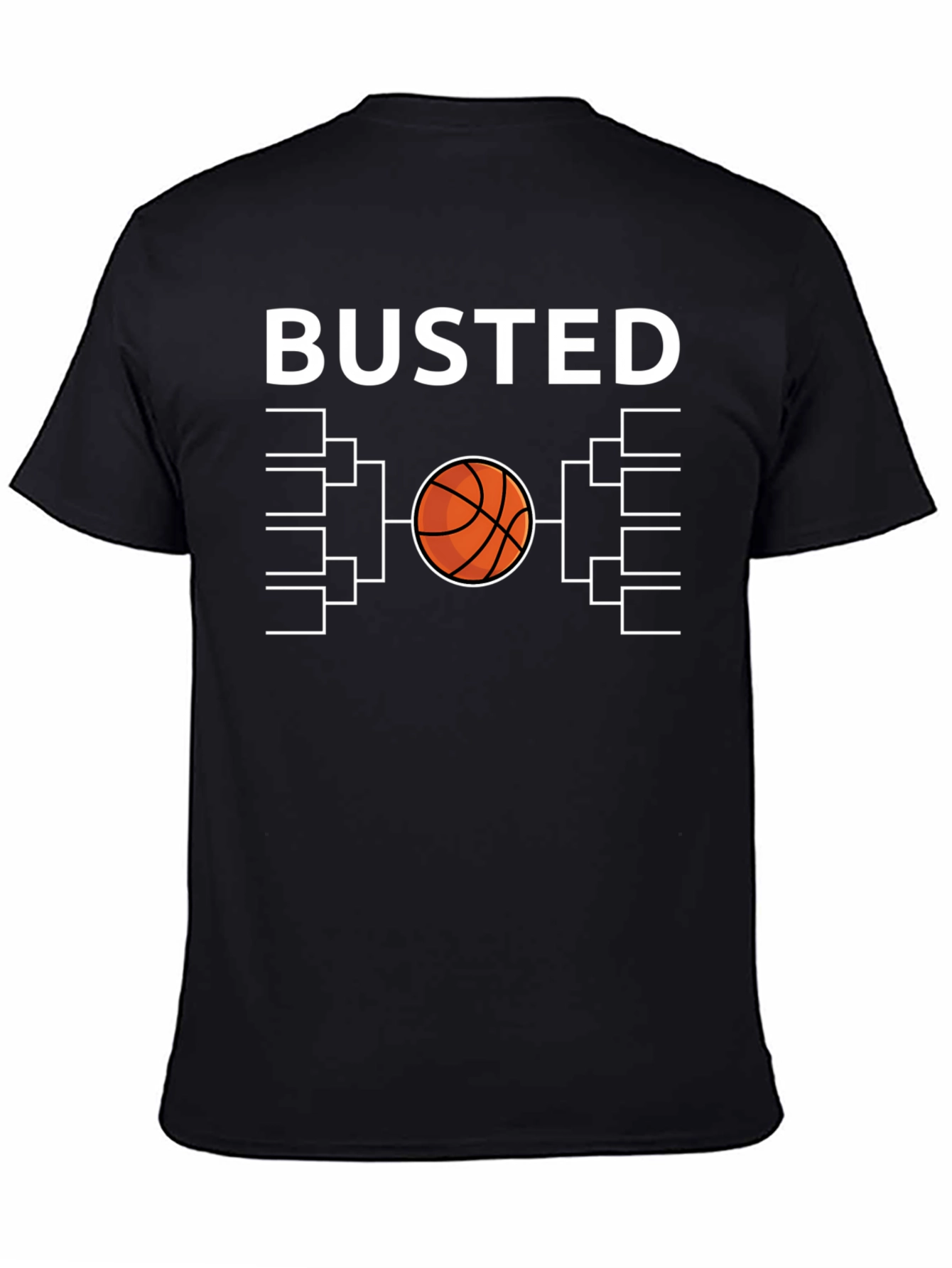 Busted Bracket Basketball T-Shirt