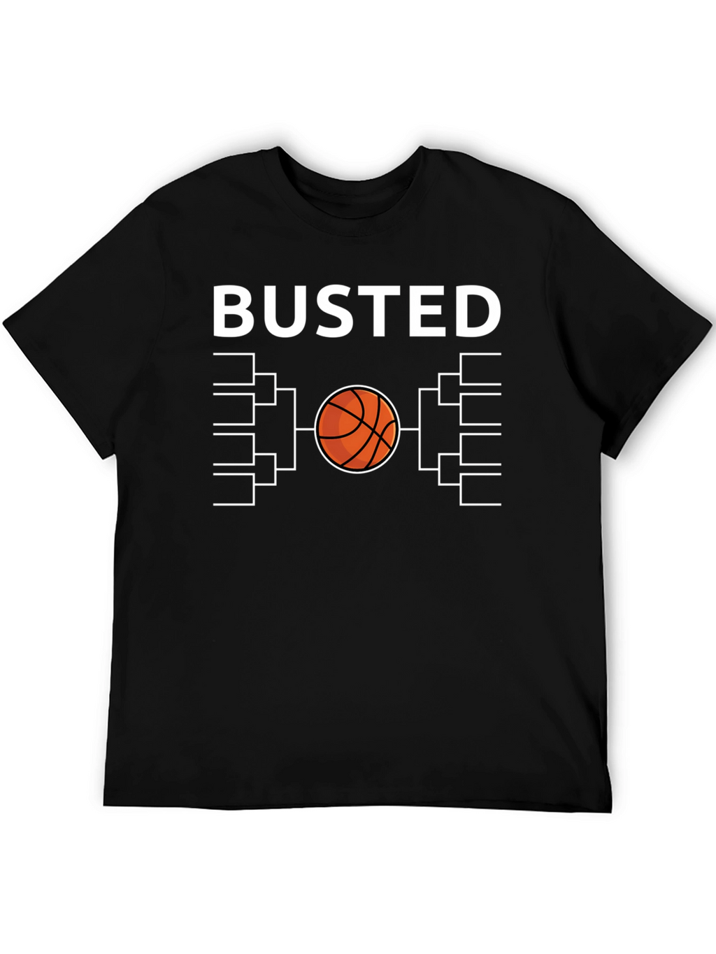 Busted Bracket Basketball T-Shirt