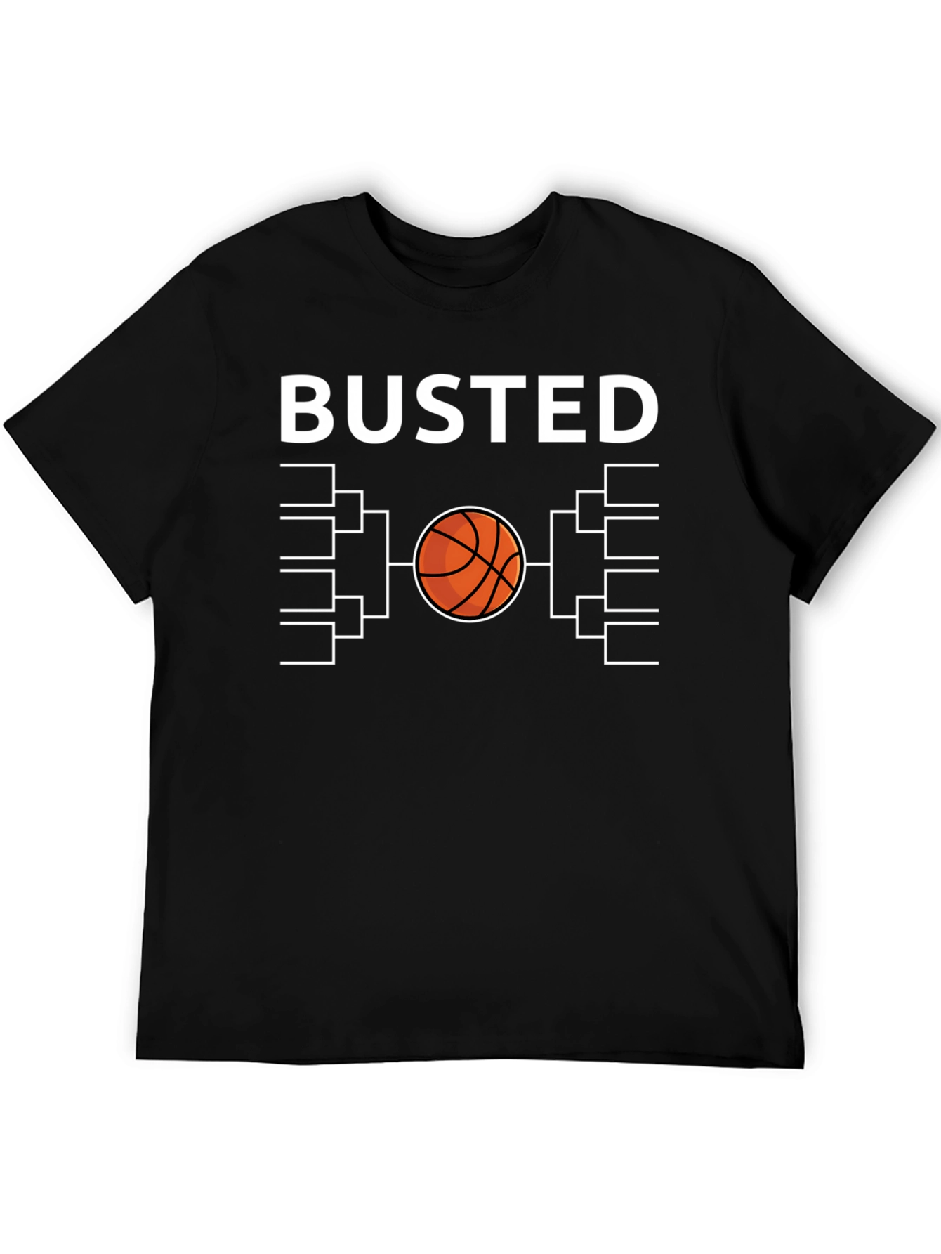 Busted Bracket Basketball T-Shirt