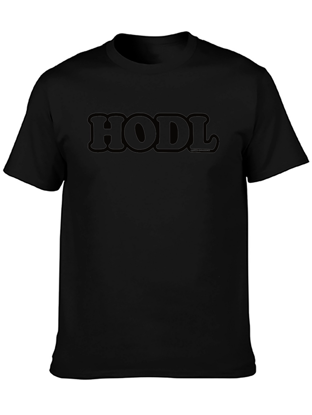 HODL Crypto Black T-Shirt - Bitcoin Investor Apparel