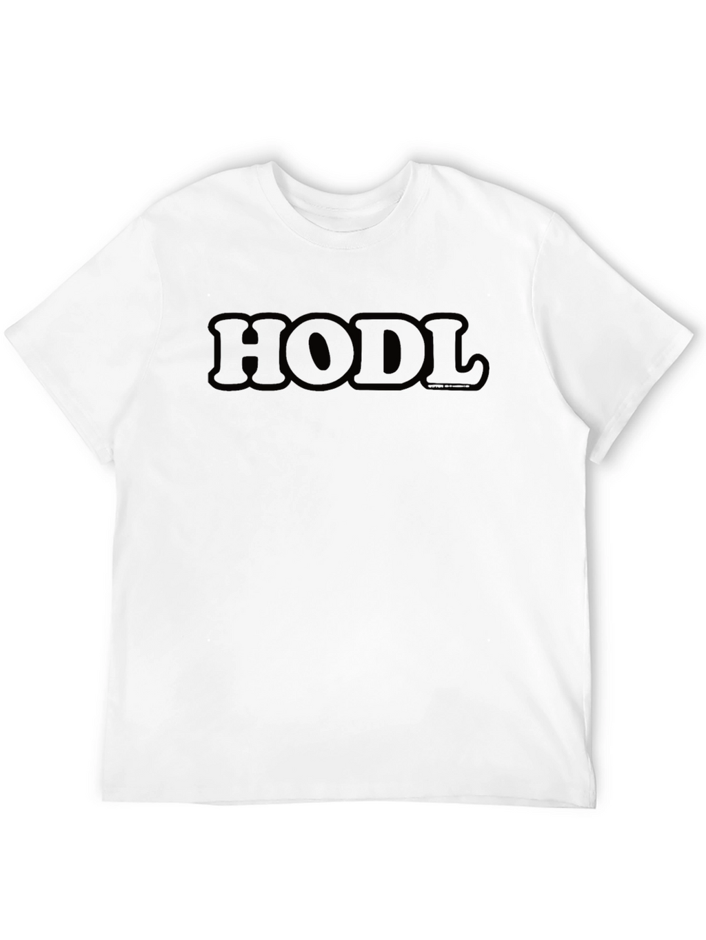 HODL Crypto Black T-Shirt - Bitcoin Investor Apparel
