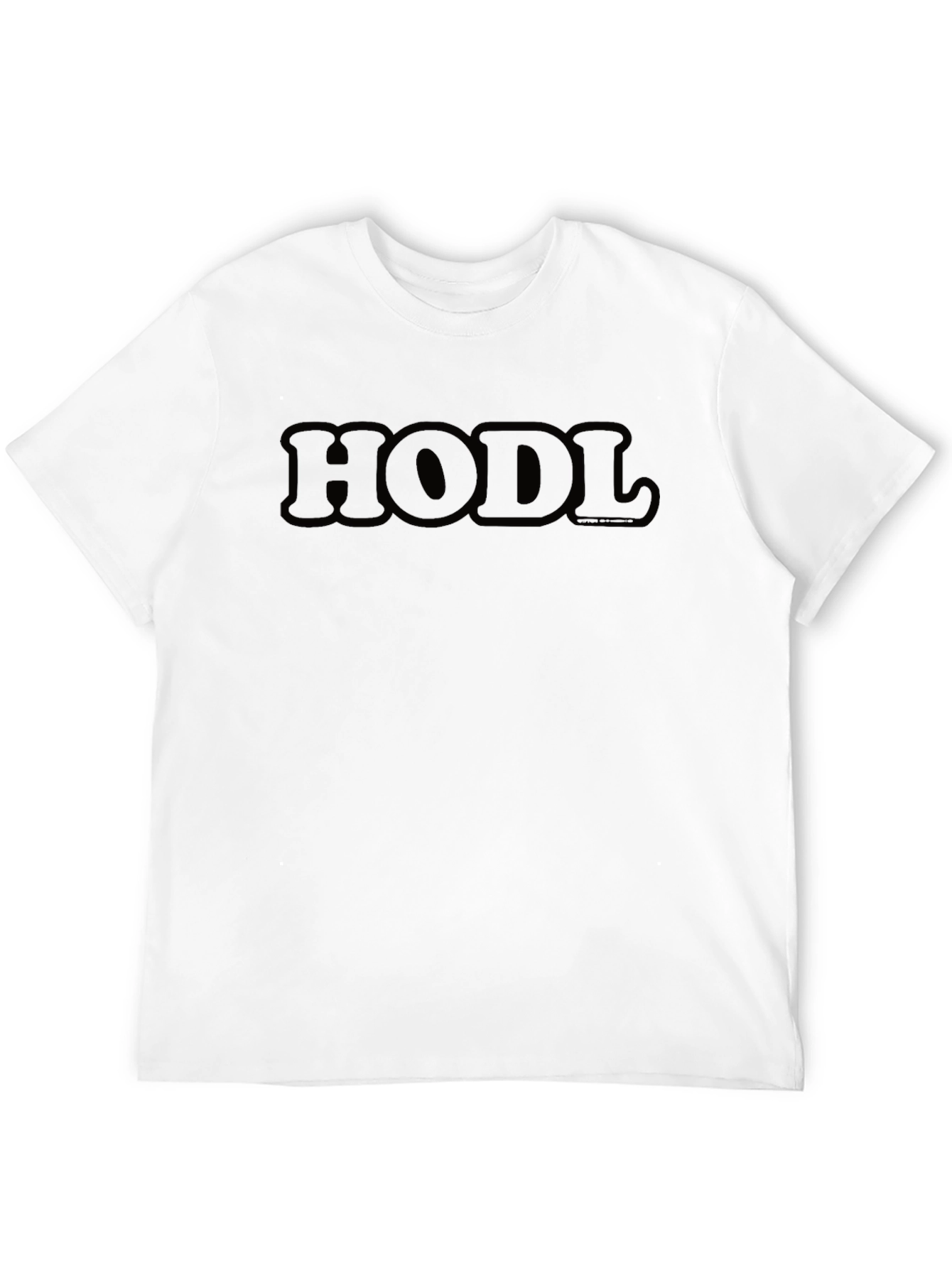 HODL Crypto Black T-Shirt - Bitcoin Investor Apparel