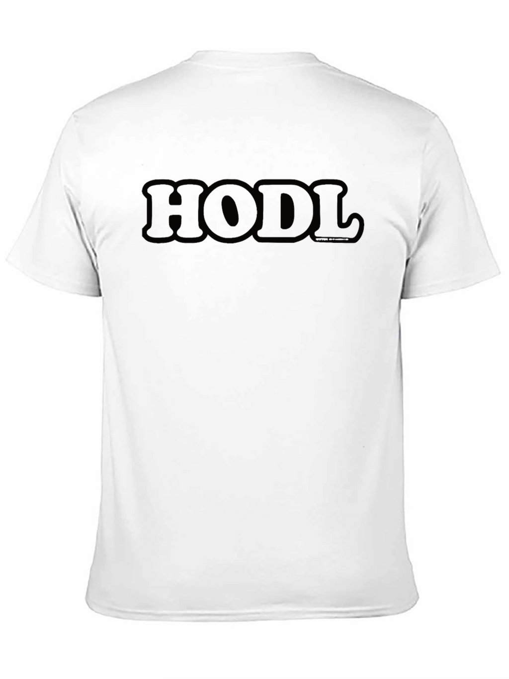 HODL Crypto Black T-Shirt - Bitcoin Investor Apparel