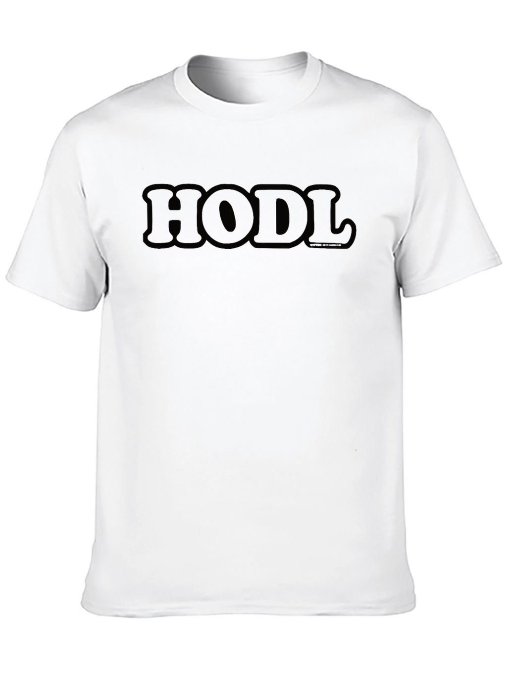HODL Crypto Black T-Shirt - Bitcoin Investor Apparel