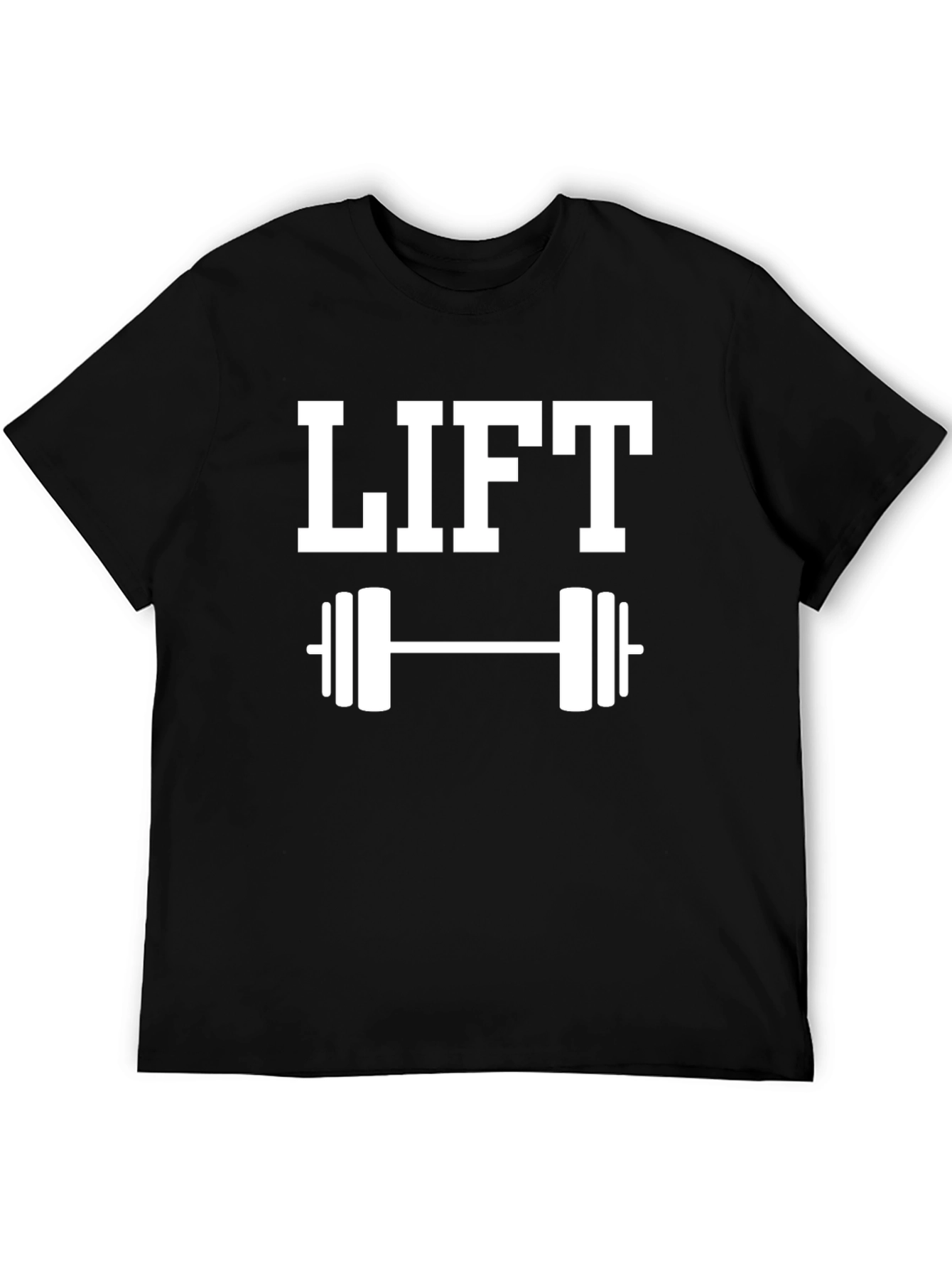 Lift Weights Graphic Tee - Black