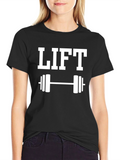 Lift Weights Graphic Tee - Black