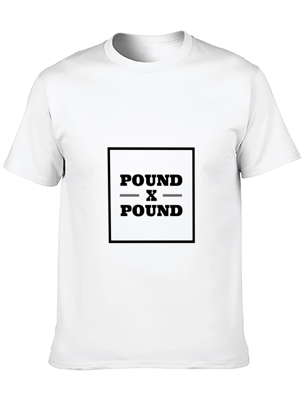 Pound for Pound Graphic Tee - Black Cotton