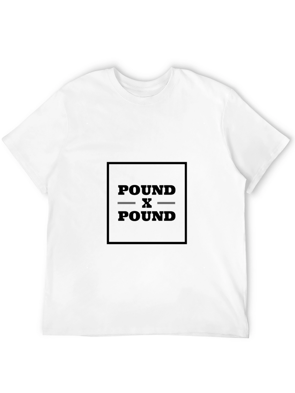 Pound for Pound Graphic Tee - Black Cotton