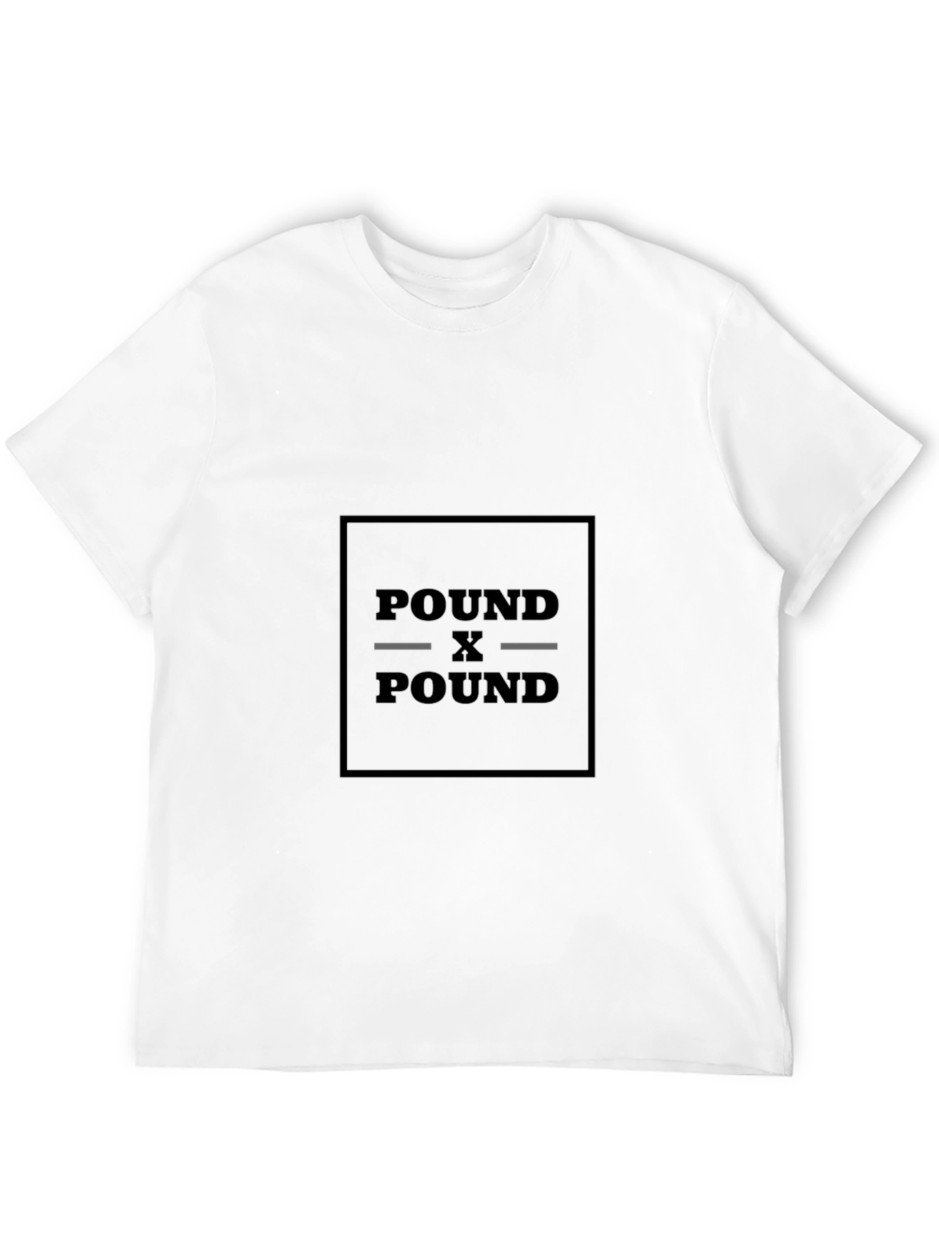 Pound for Pound Graphic Tee - Black Cotton