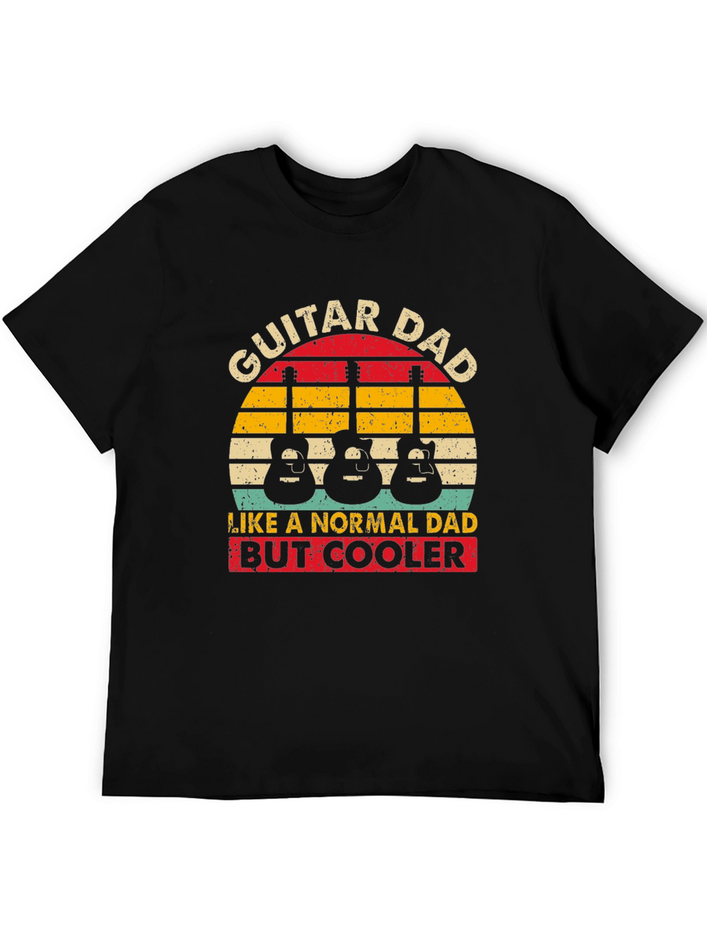Guitar Dad T-Shirt - Normal Dad But Cooler