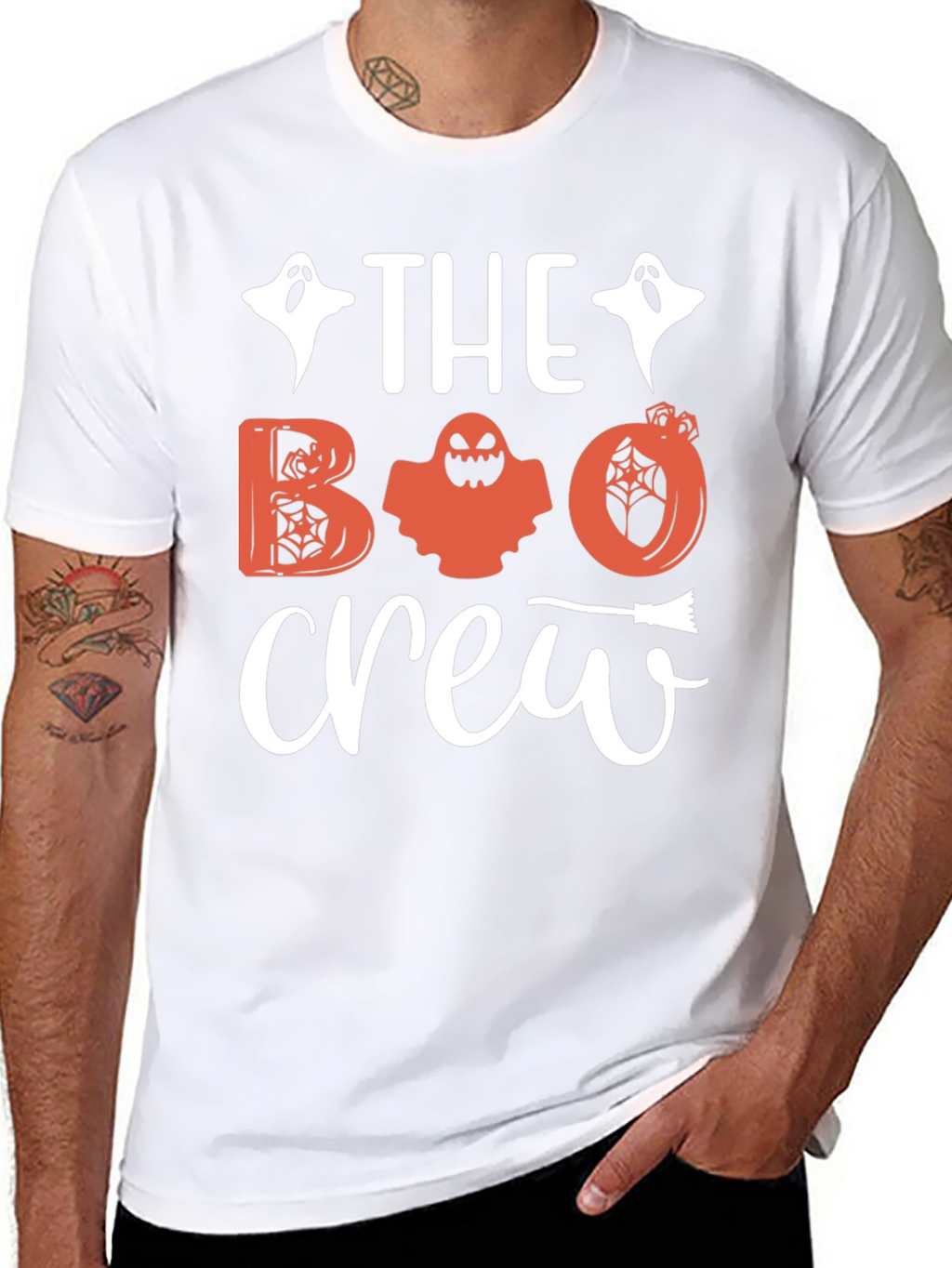 The Boo Crew Halloween Graphic Tee