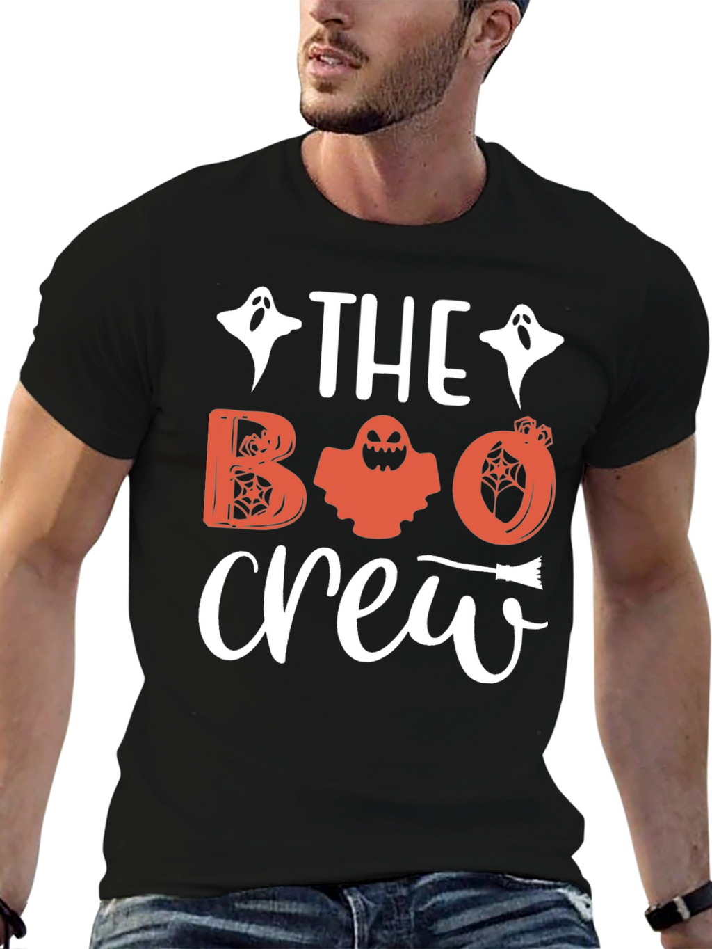 The Boo Crew Halloween Graphic Tee