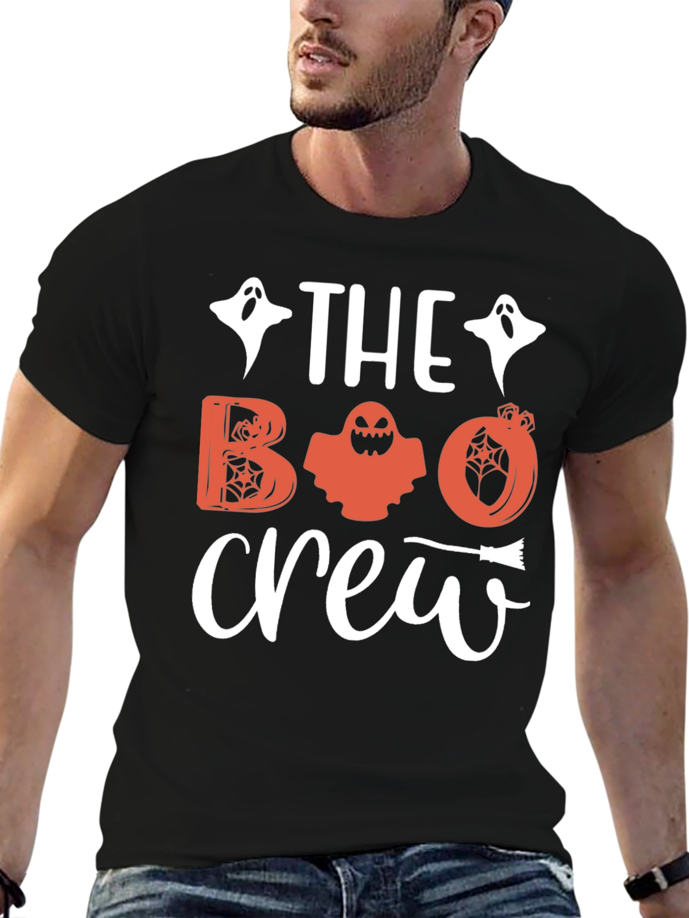 The Boo Crew Halloween Graphic Tee