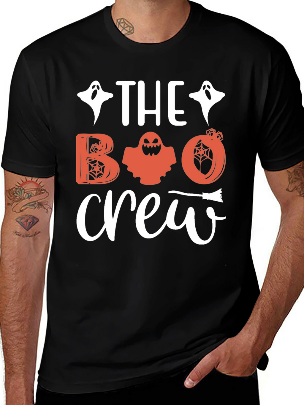 The Boo Crew Halloween Graphic Tee