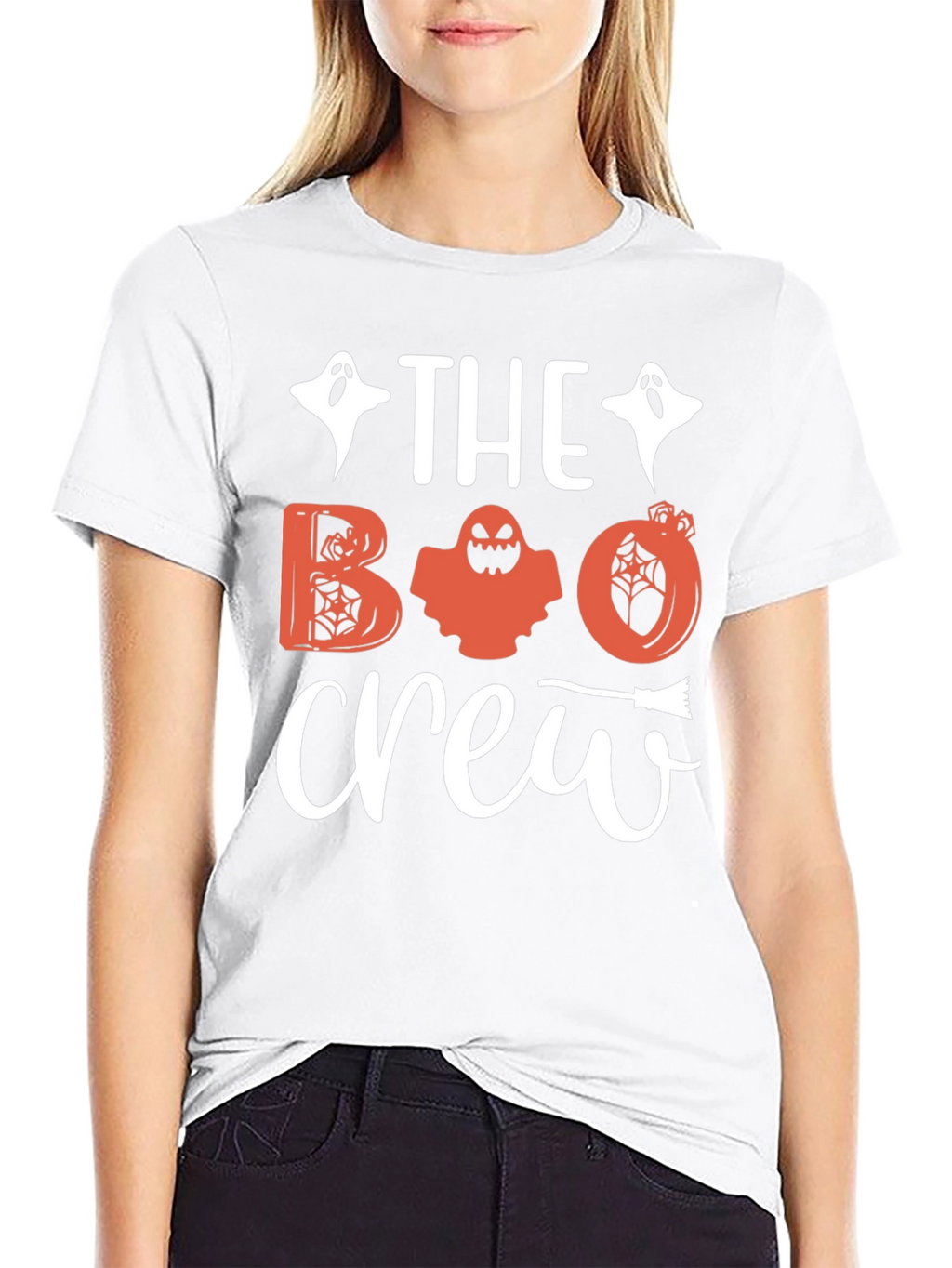 The Boo Crew Halloween Graphic Tee