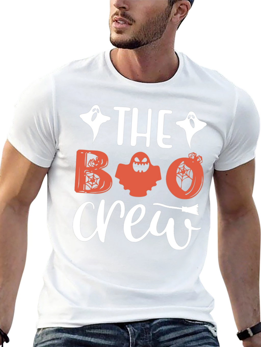The Boo Crew Halloween Graphic Tee